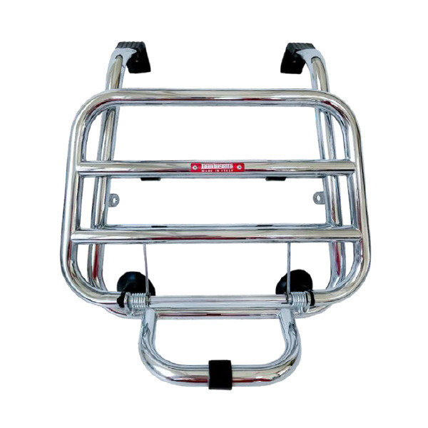 Lambretta Front Luggage Car. Fold - Chrome - V Special